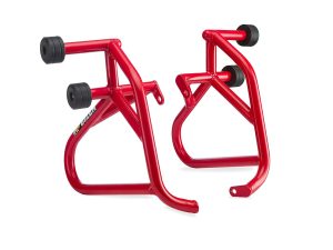Image Bizen RE Himalayan Premium Crash Guard with Frame Sliders Red - (2016-2023) BS4/BS6