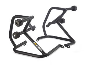 Image BIZEN RE Interceptor 650/ Continental GT 650 Premium Crash Guard with Frame Sliders - Black