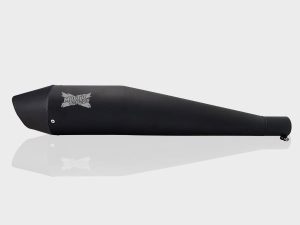 Image Moto Torque Dolphin – Black Exhaust For Royal Enfield Classic (350/500)