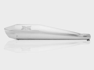 Image Moto Torque Dolphin – Chrome Exhaust For Royal Enfield Classic (350/500)