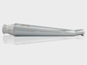 Image Moto Torque Launcher – Chrome Exhaust For Royal Enfield Classic (350/500)