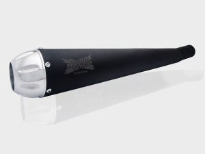 Image Moto Torque Megaphone – Black Exhaust For Royal Enfield Classic (350/500)