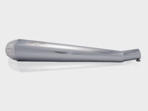 Image Moto Torque Megaphone – Chrome Exhaust For Royal Enfield Classic (350/500)