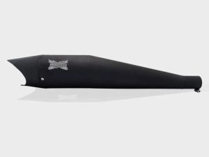 Image Moto Torque Shark – Black Exhaust For Royal Enfield Classic (350/500)