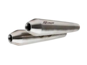 Image Ngage Roxor Powerflow Exhaust For Interceptor 650/ Gt 650 Chrome – Stainless Steel