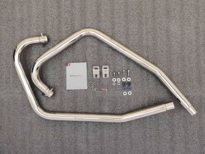 Image Powerage Performance Headers for RE 650 Twins Polish Finish