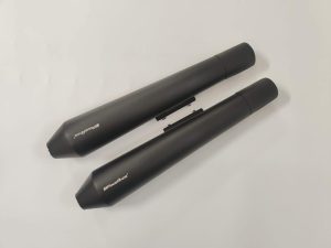 Image Powerage Slip-Ons Exhaust for RE 650 Twins – Black