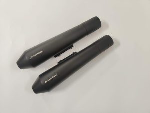 Image Powerage Slip-Ons Exhaust for RE Interceptor 650 / GT 650 – Black (Short Type)
