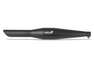 Image Silver Stallion Exhaust For Royal Enfield Classic / Thunderbird 350-Black Matte