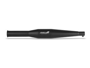 Image Silver Stallion Exhaust For Royal Enfield Reborn / Meteor 350-Black Matte