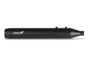 Image Silver Stallion Exhaust For Royal Enfield Shotgun 650 Twin-Black Matte