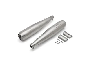 Red Rooster Performance Exhaust For Royal Enfield Interceptor 650/ GT 650 Stellar Pro – Matte