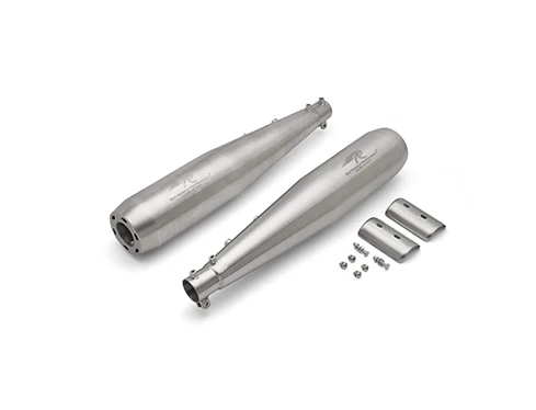 Red Rooster Exhaust For Royal Enfield Interceptor 650/ GT 650 Stellar Pro – Matte