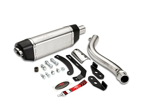 Red Rooster Vertex Pro Exhaust for Royal Enfield Himalayan 450 – Matte Finish