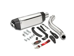 Red Rooster Vertex Pro Exhaust for Royal Enfield Himalayan 450 – Polish