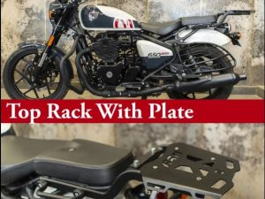 Image ZANA Top rack with plate black For Shotgun 650 (Coming Soon) – ZI-8464