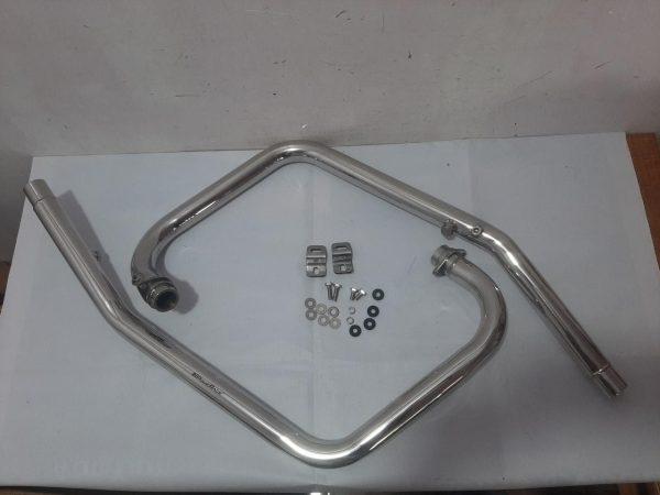 Re Forcing Header Купить Powerage Performance Headers for RE 650 Twins Polish Finish ...