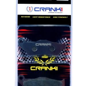 Image CRANK1 Carbon Brake Pads Front Royal Enfield Himalayan 2018-2020 – CFB181