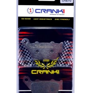 Image CRANK1 Carbon Brake Pads Rear Royal Enfield Himalayan 411 (18-20) – CFB312