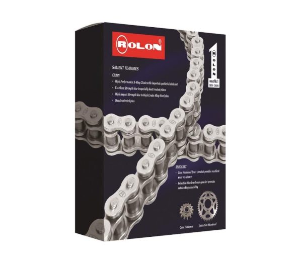 Image Rolon Chain Sprocket Kit Royal Enfield Himalayan 452 – SOR 432NF – Noise Free