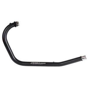 Image Silver Stallion Free Flow Bend Pipe For RE Interceptor / GT 650 – Black Matt