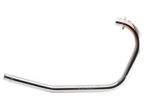 Image Silver Stallion Free Flow Bend Pipe For RE Interceptor / GT 650 – Silver