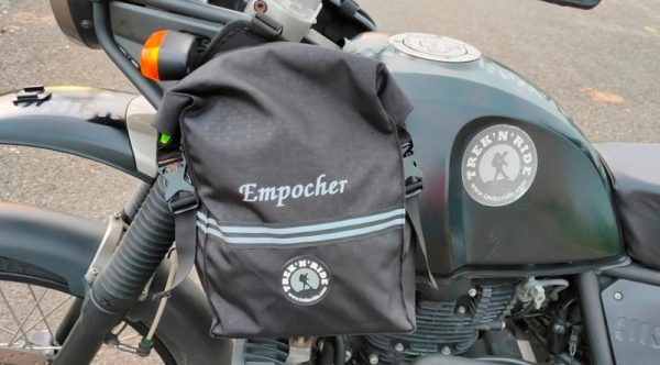 Image Trek N Ride Empocher (Right) Tank Bag for Royal Enfield Himalayan – Waterproof – HMEMPR-WP-R