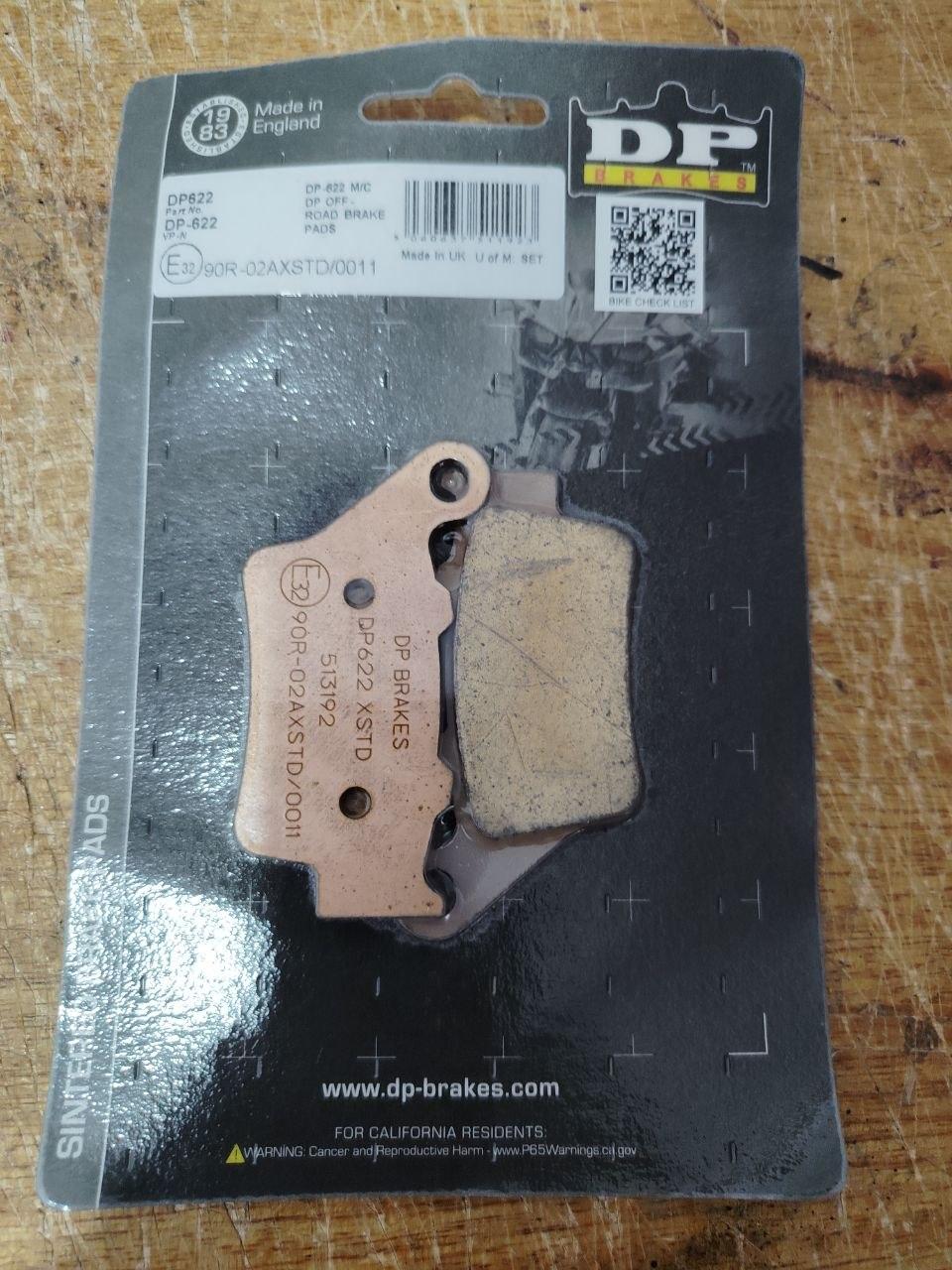 DP Brakes – Standard Pads for Royal Enfield Scram 411 – DP 622 (Rear) — изображение 4
