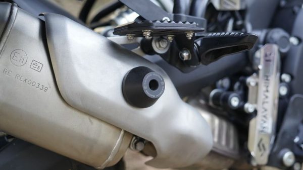 Image Carbon-Racing Aluminium Exhaust Protector For Guerrilla 450