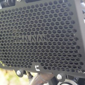 Image Carbon-Racing “CRISS CROSS” Aluminium Radiator Guard For Guerrilla 450 – Black