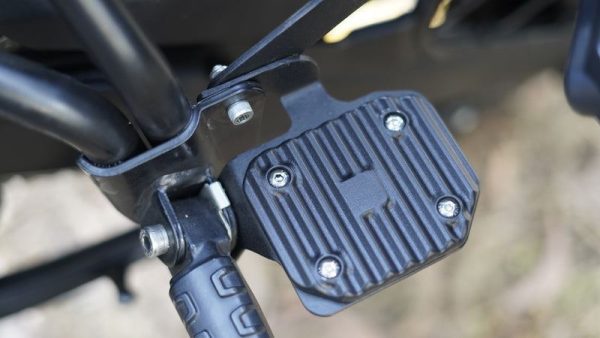 Image Carbon-Racing Premium Pillion Footrest with Traction Top For Guerrilla 450 (Pair)