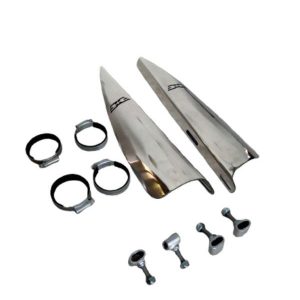 Image DMotoTech Chrome Wind Deflector for Super Meteor 650