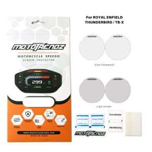 Image Mototrendz-Motorcycle Speedo Screen Protector For Royal-Enfield Thunderbird / TB-X
