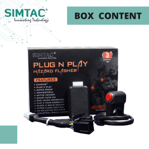 Image RE-WS6 Simtac Plug & Play Hazard Flasher with Switch Version 6