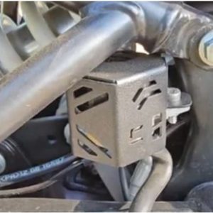 Image Rear Brake Reservoir Protector for Himalayan 450 – Aluminium – Carbon Racing