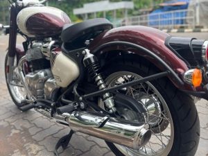 Image Silver Stallion Performance Exhaust for Royal Enfield Classic 650-Silver