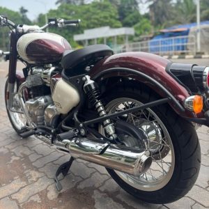 Image Silver Stallion Performance Exhaust for Royal Enfield Classic 650-Silver