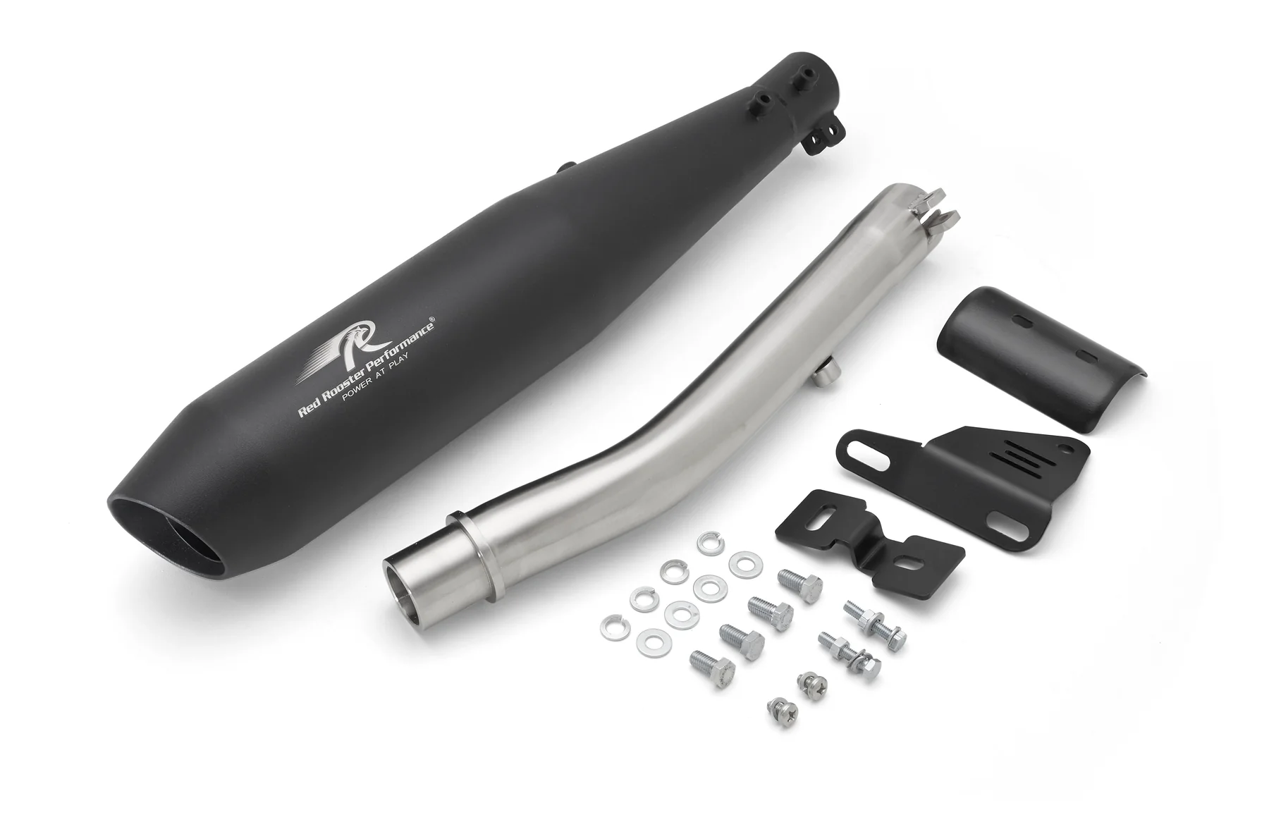 Red-Rooster Performance Stellar-X Exhaust-(Black) For Bear-650 — изображение 3