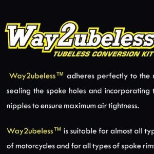 Image Way2Speed Tubeless Conversion Kit for Inteceptor / GT 650