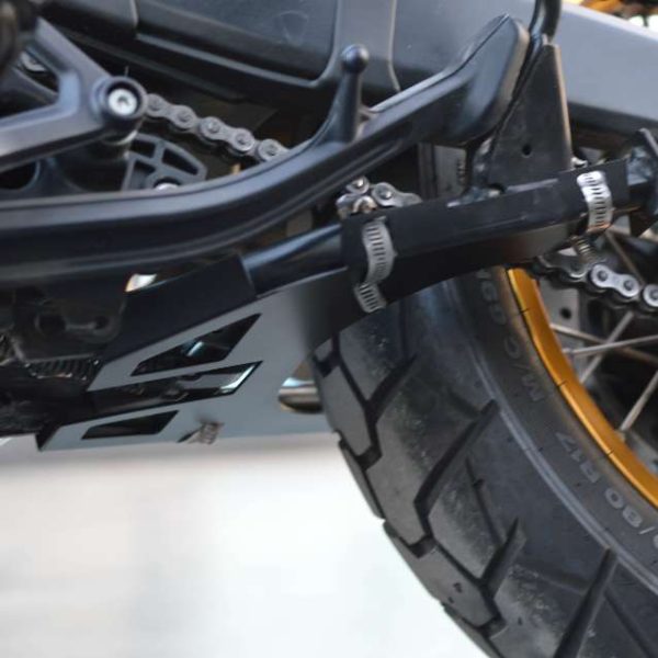 Image Centre stand Extension With Sump Guard