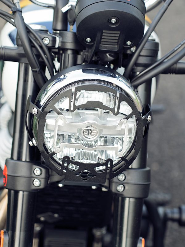 Image RE Bear 650 Mig Headlight Grill With Number Plate
