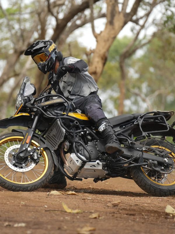 Image Himalayan 450 Vambrace Bash plate Aluminium