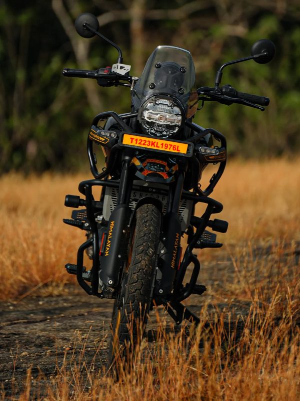 Image Himalayan 450 Bazooka Crashguard With Slider