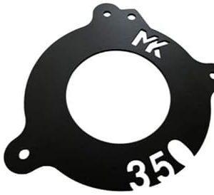 Image MK Designs Stage II AirFilter Plate For Royal Enfield Hunter
