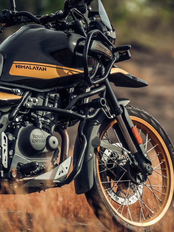 Image Himalayan 450 Bazooka Crashguard With Slider