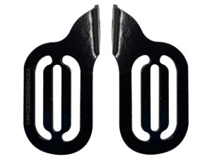 Image MK Designs Heel Guards for Royal Enfield Interceptor 650 & Continental GT 650 (Black)