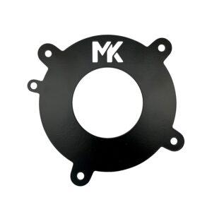 Image MK Designs Stage II AirFilter Plate GT 535 for RE Continental GT 535, Royal Enfield