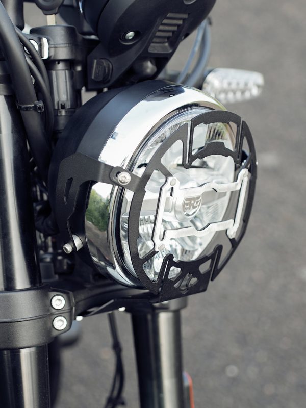Image RE Bear 650 Mig Headlight Grill With Number Plate