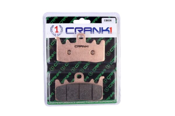 Image CRANK1 Brake Pads Front Royal Enfield GT Continental 650 (2018 Onwards)-CB036