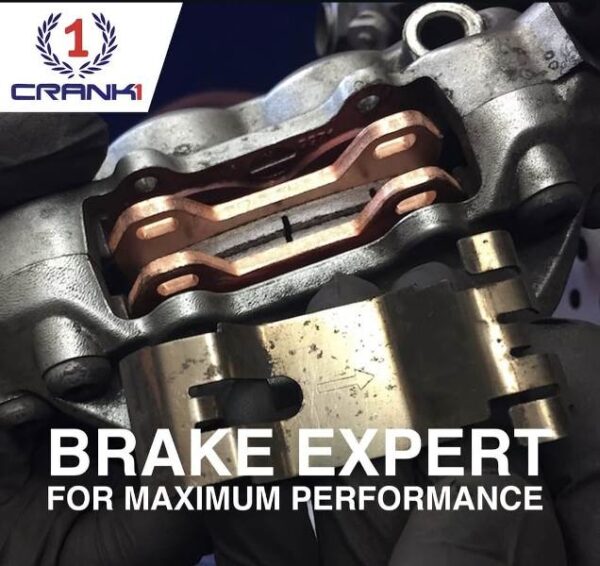 Image CRANK1 Brake Pads Front Royal Enfield GT Continental 650 (2018 Onwards)-CB036